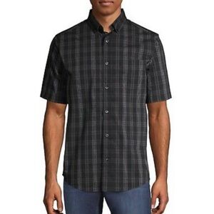 George black plaid buttondown